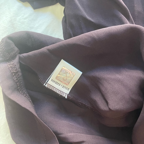 VINTAGE DOLCE & GABBANA LOGO TOP - Picture 5 of 7